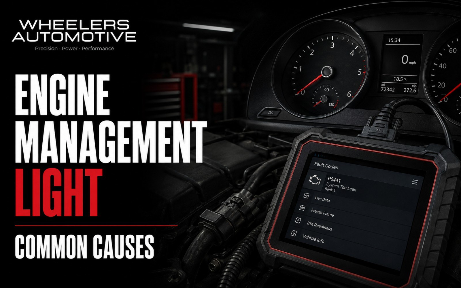 Engine Management Light On? Common Causes and What to Do Next